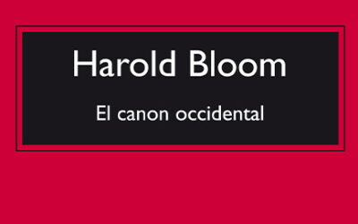 Respuesta a El canon occidental, de Harold Bloom: Hombre-Blanco-Muerto, 2014