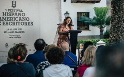 Participación en el V Festival Hispanoamericano de Escritores, La Palma, 2023
